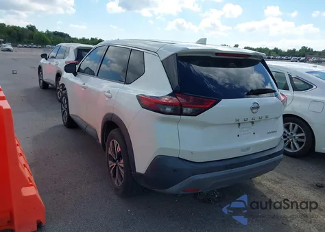 2021 Nissan Rogue Sv Intelligent Awd из США, поврежденный, VIN 5N1AT3BB7MC725557
